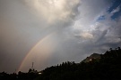 01 17日は夕方激しい夕立の後、虹が大空に架かりました。Canon EOS 5D Mark IV　SIGMA 12-24mm F4.5-5.6 II DG HSM