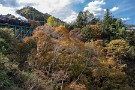 04 安谷川橋梁の別カット。色付く木々をメインにしてみました。Canon EOS 5D Mark IV　Canon EF24〜105mmF4